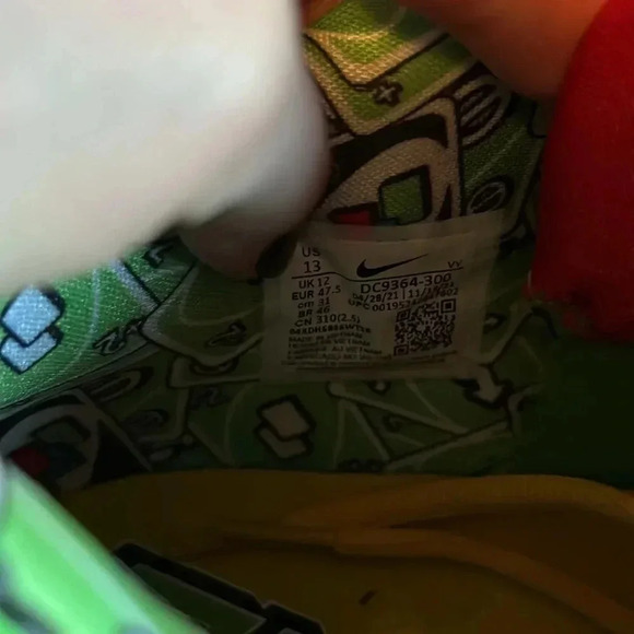 Nike zoom Freak 3 Green Uno - Picture 7 of 9